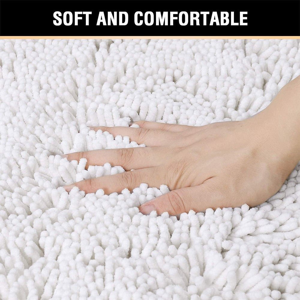 Cool Gift, Bathroom Rugs Soft Non-Slip Mats, 50X80Cm, Available in Different Colors