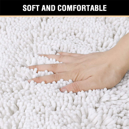 Cool Gift, Bathroom Rugs Soft Non-Slip Mats, 50X80Cm, Available in Different Colors