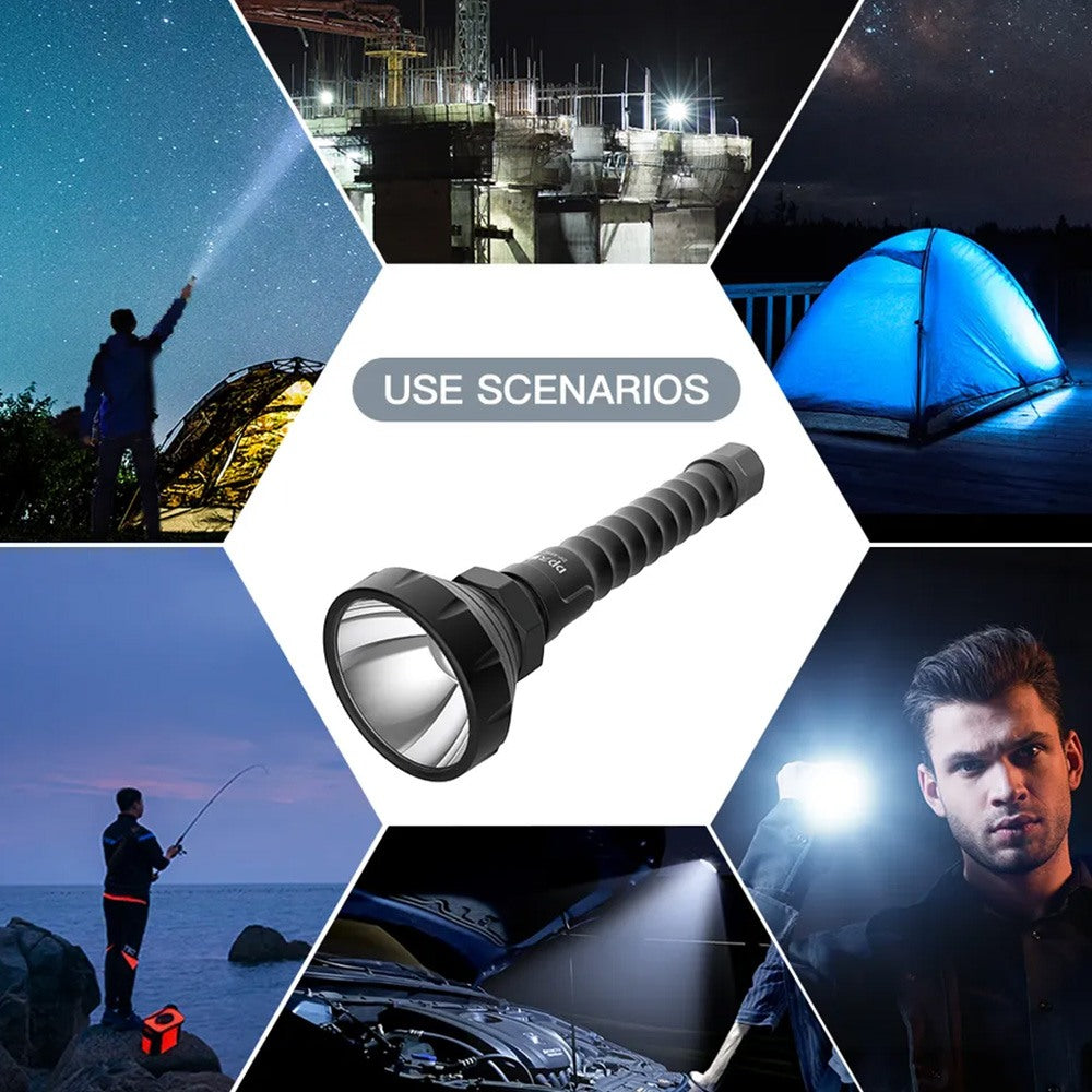 Dp,959C, Super Bright Camping Rechargeable Torches Led Flashlight