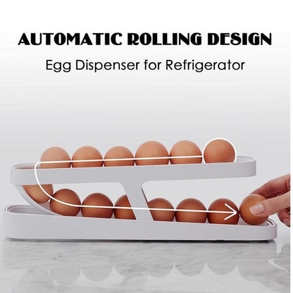 Cool Gift, 2 Tier Rolling Egg Dispenser