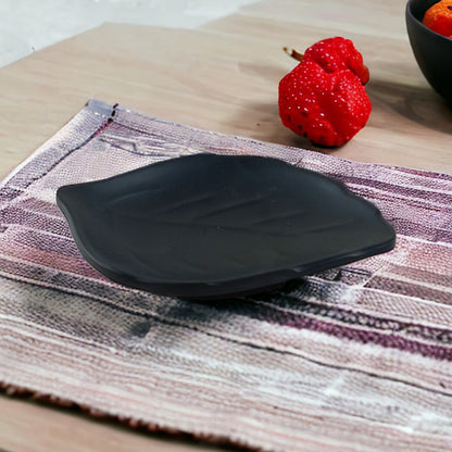 Cool Gift, Sauce Dip Black Melamine Dinnerware