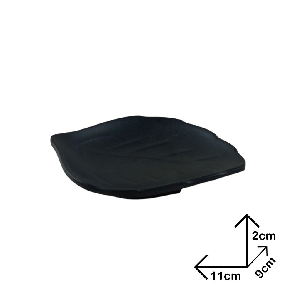 Cool Gift, Sauce Dip Black Melamine Dinnerware