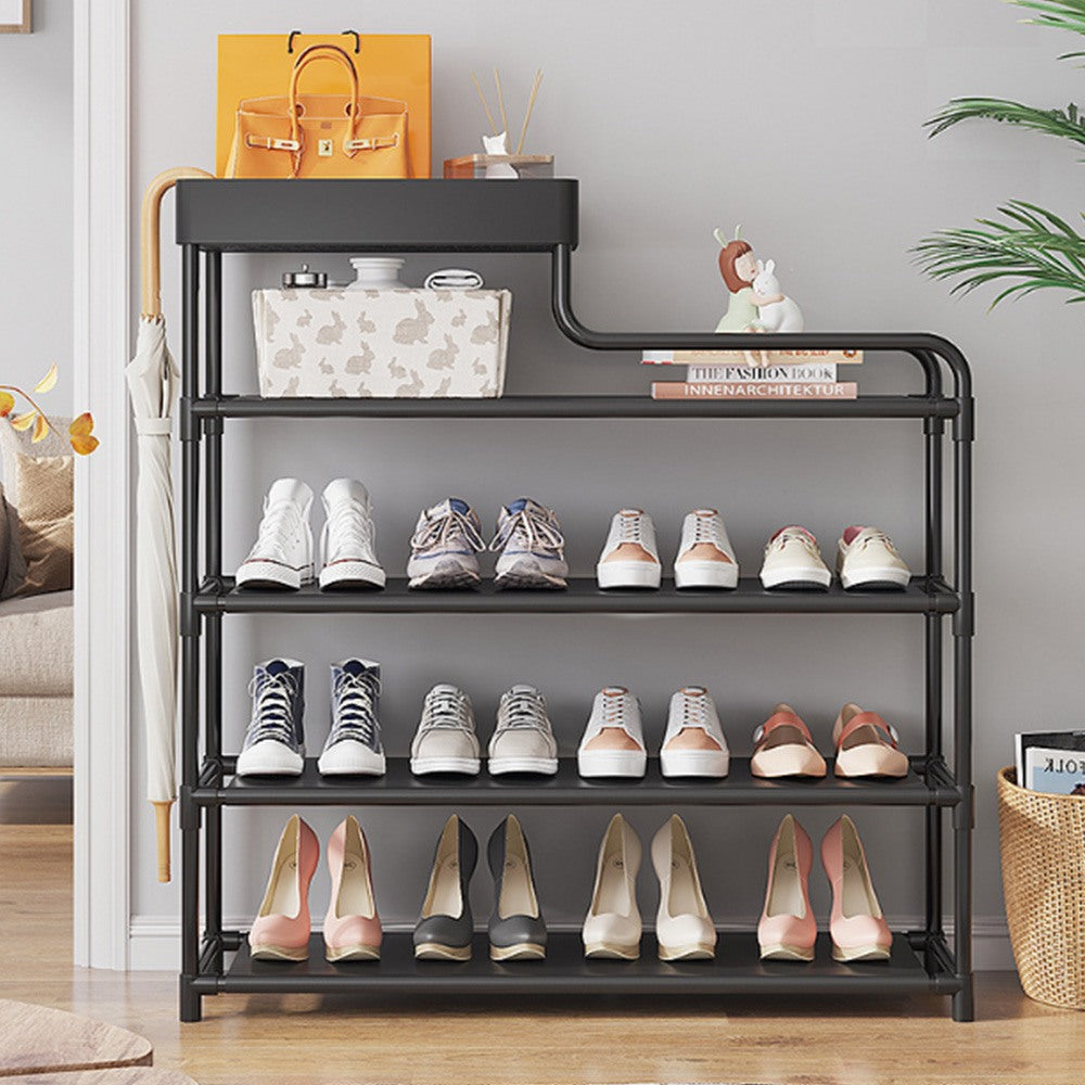 Cool Gift, Shoe Rack With Tray W:80Cm, Available in Different Colors