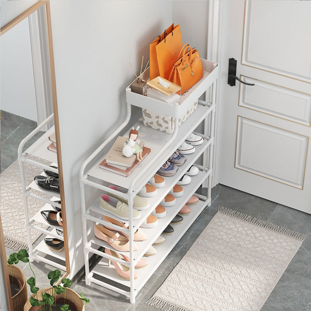 Cool Gift, Shoe Rack With Tray W:80Cm, Available in Different Colors