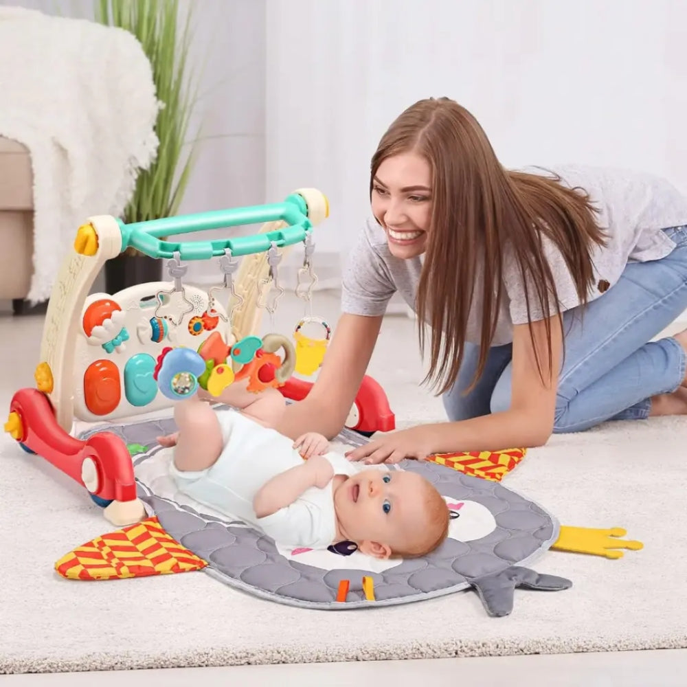 Multifunctional Baby Walker 4 In 1, Available in Different Colors