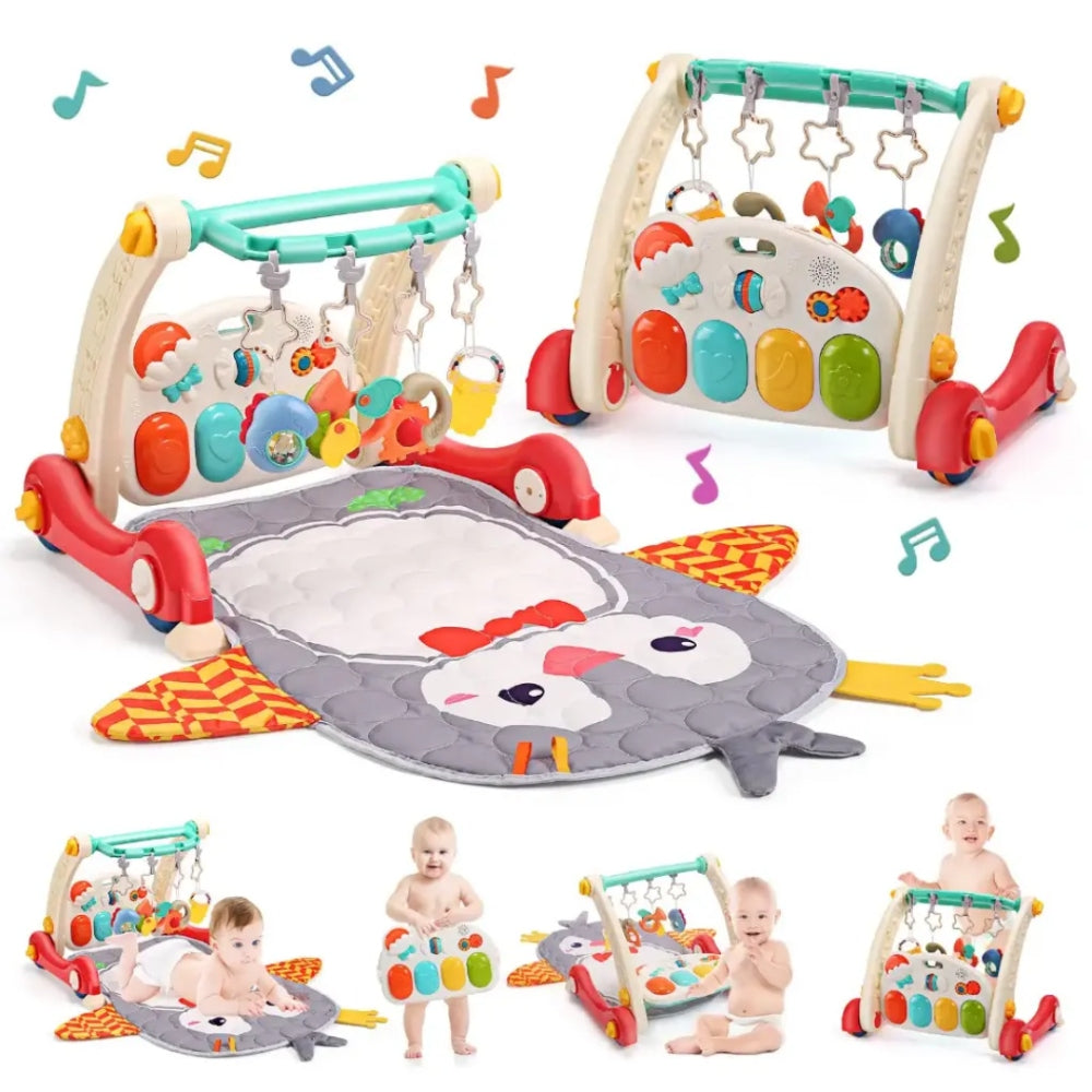 Multifunctional Baby Walker 4 In 1, Available in Different Colors