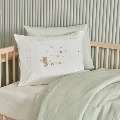 Karaca Home Baby Eloise Mint 100% Cotton Muslin Comfort Sleep Set, 200.22.14.0524