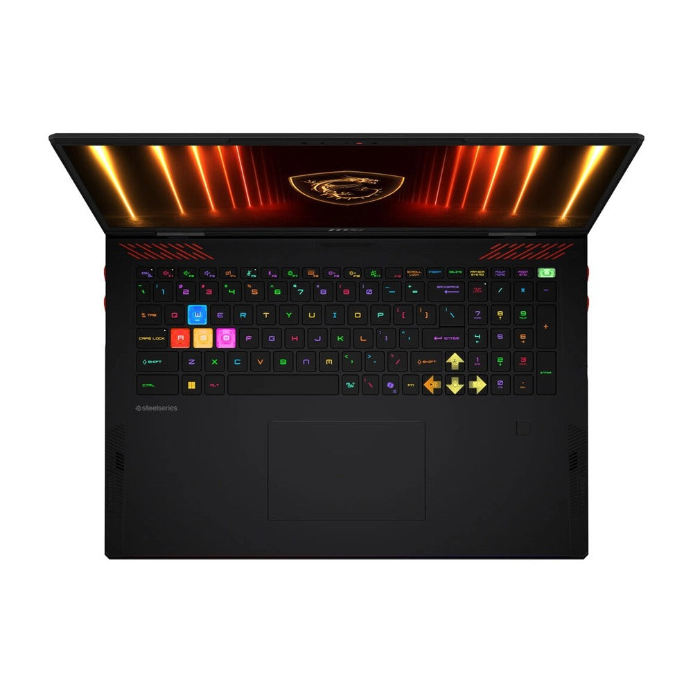Msi, Raider 18 Hx Gaming Laptop, Intel Core Ultra 9 285Hx, 2Tb Ssd, 64Gb Ddr5, 18.0 Inch, 2560X1600, Nvidia Geforce Rtx 5090 24Gb, W11H, Black, 1 Year Warranty