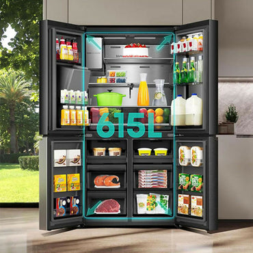 Hisense 780L PureView Cross Door Refrigerator, RQ9P780TTB1