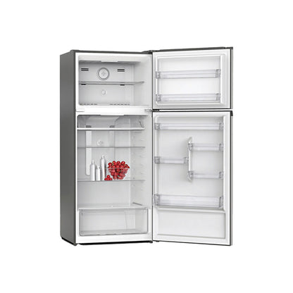 Aza Fridge No Frost Inverter 257L, 77L Freezer [Silver], AZA-550I
