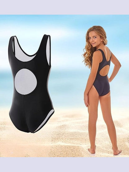 ZAGANO GIRLS SWIMSUIT Amare-black