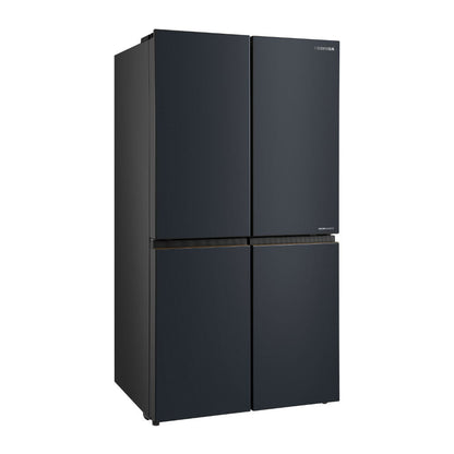 Toshiba Fridge Four Door, 820L, Inverter Silver, TOS-RF900WII