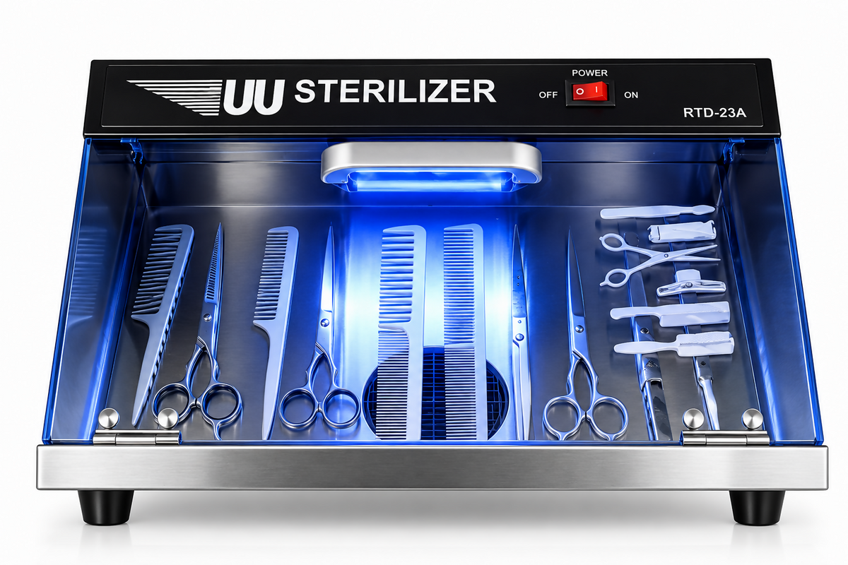 Professional Salon Sterilizer Tools UV Sterilizing Cabinet