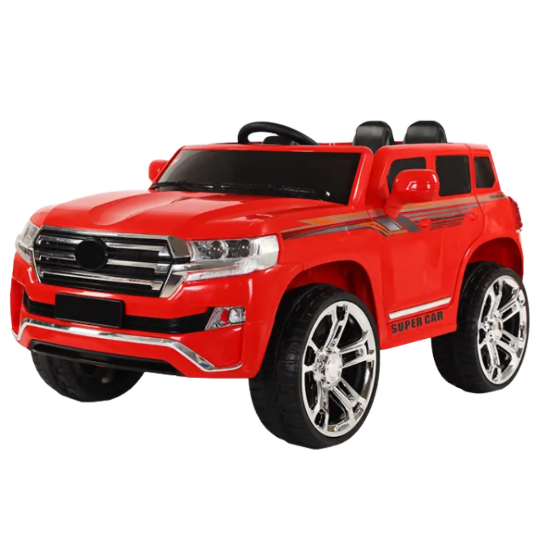 Garvee 12V Ride-On Car – Licensed Toyota Land Cruiser with Remote Control