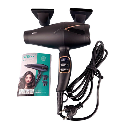 Vgr V-467 New Design 1900-2300w Powerful Electric High Speed Salon Professional Hair Dryer