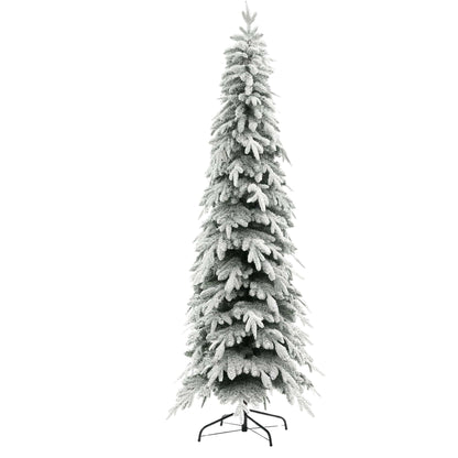 Lumi White Boy Christmas tree with LED light - 240cm HJT2643S