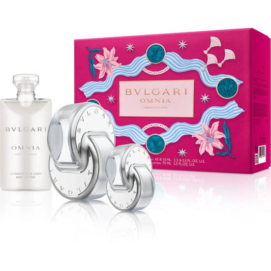 Bvlgari Omnia Crystalline Eau de Toilette 3-Piece Gift Set