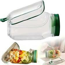 Portable Salad Jar with Dressing Container – Leakproof Food Storage & Meal Prep Jar