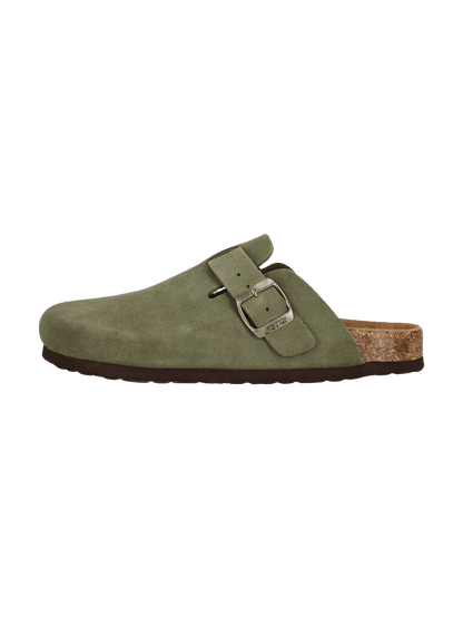 CRUZ CORWIN LEATHER CORK CLOG