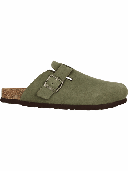 CRUZ CORWIN LEATHER CORK CLOG