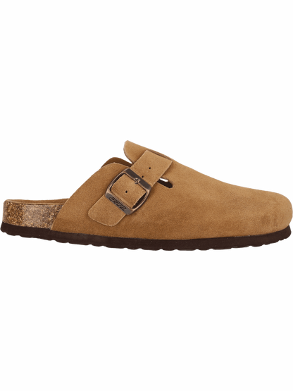 CRUZ CORWIN LEATHER CORK CLOG
