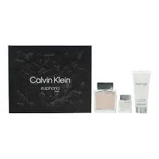 Calvin Klein Euphoria Men Gift Set Eau de Toilette 100ml + 15ml + Aftershave Balm 100ml