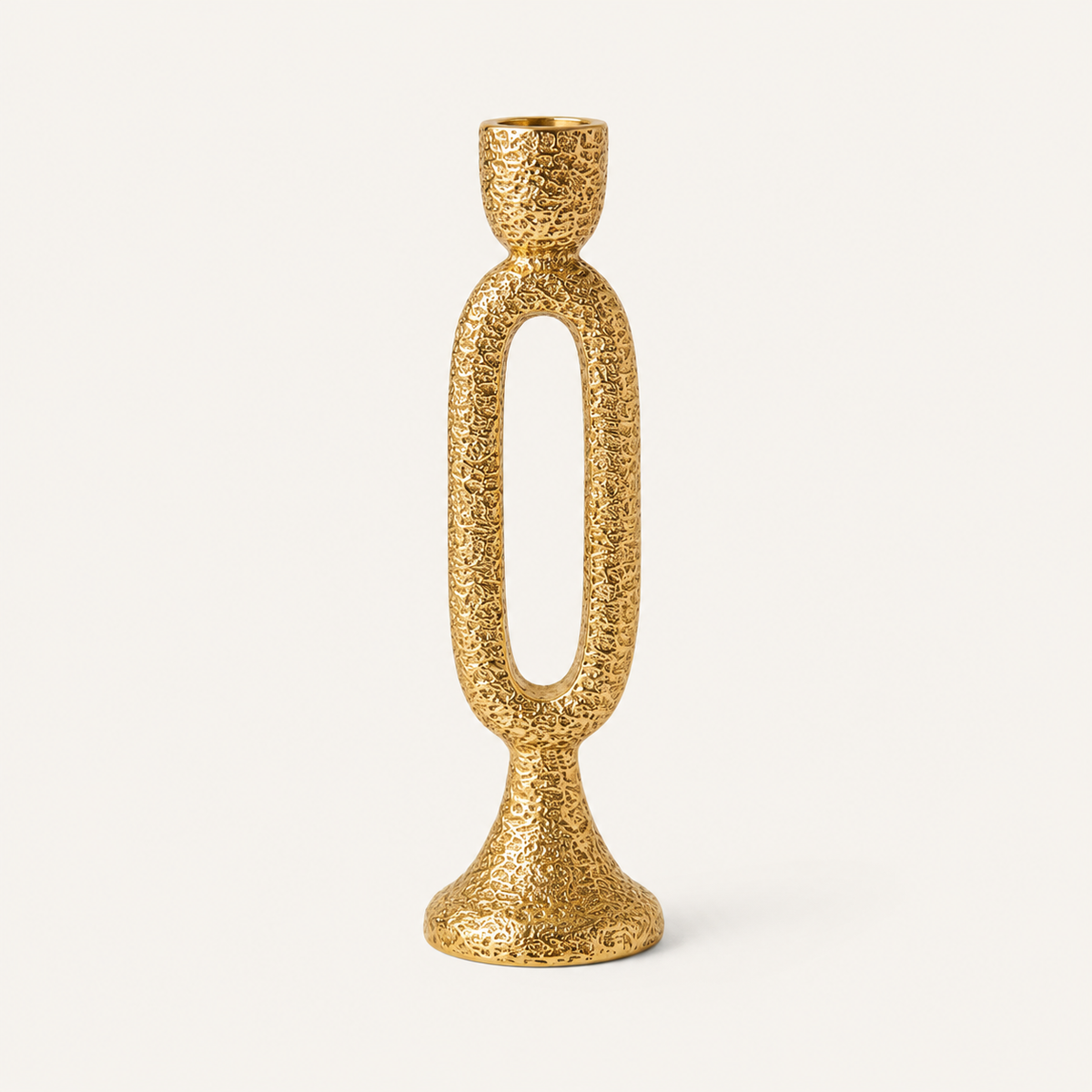 Karaca Home Helen Candle Holder 22 cm - Gold, 8680214399743