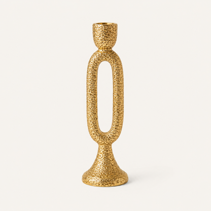 Karaca Home Helen Candle Holder 22 cm - Gold, 8680214399743