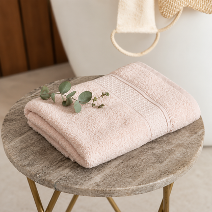Karaca Home Dielle Recycle 100% Cotton Bath Powder Towel 50 x 90 cm, 200.20.01.0669