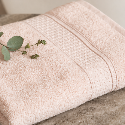 Karaca Home Dielle Recycle 100% Cotton Bath Powder Towel 50 x 90 cm, 200.20.01.0669