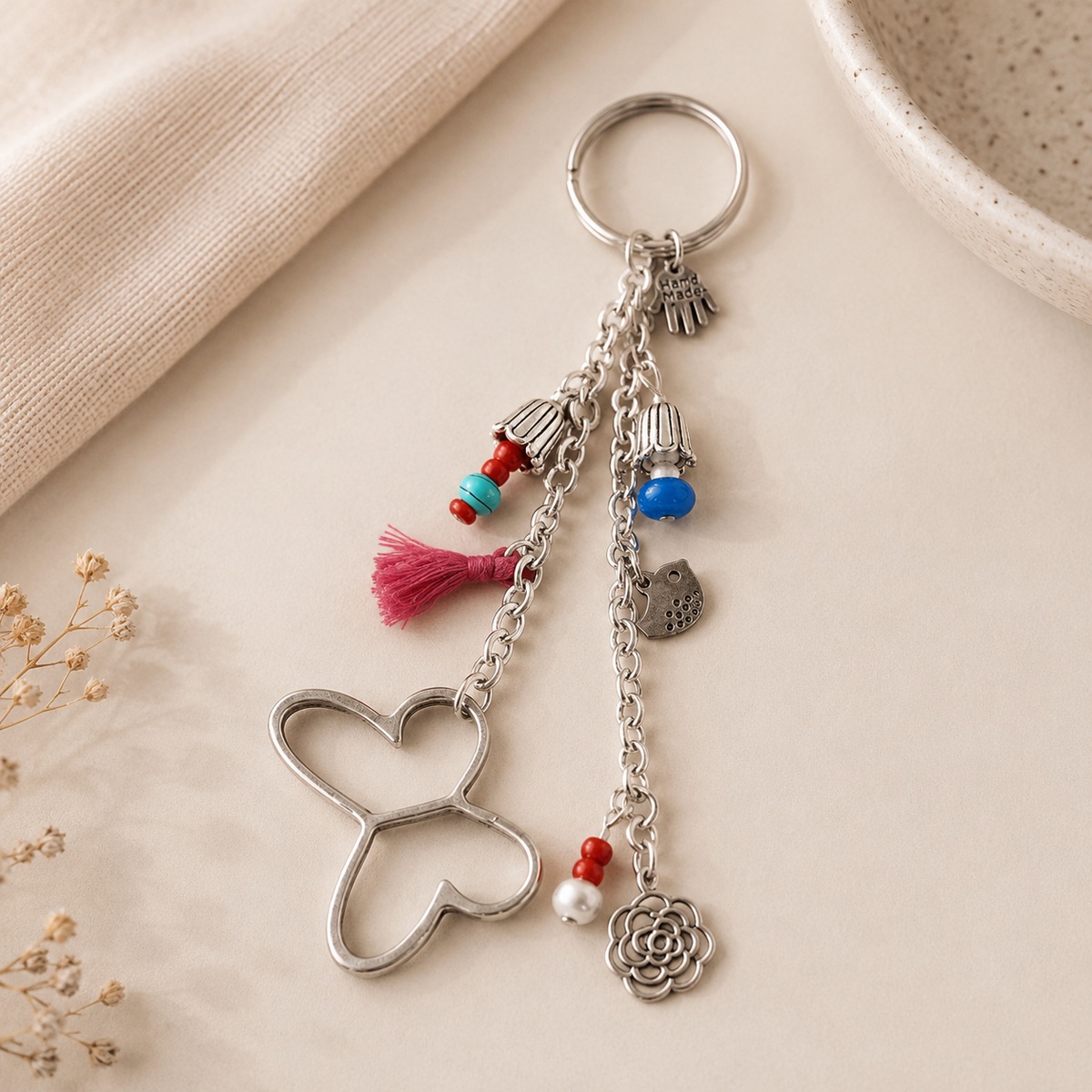 Karaca Home Handmade Medallion Keychain, 153.19.01.1482