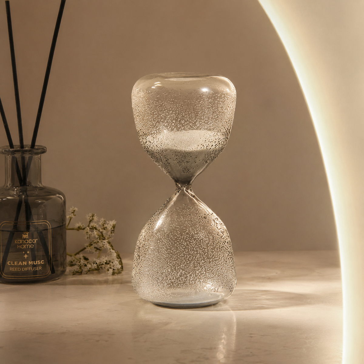 Karaca Home Trigon 10 Min Grey Hourglass, 153.09.01.8622