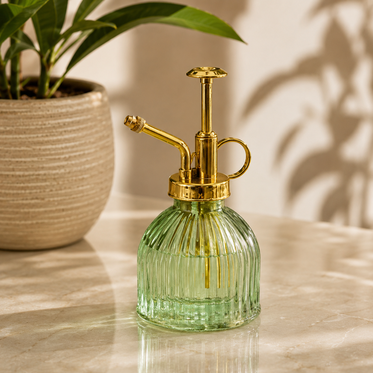 Karaca Home Sally Plant Mister - Green Glass, 153.09.01.7027