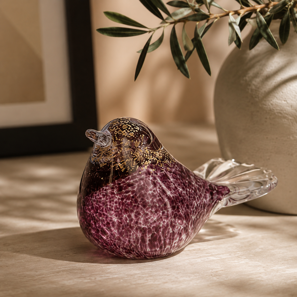 Karaca Home Serena Bird Figurine 6.5 cm, 153.09.01.8609