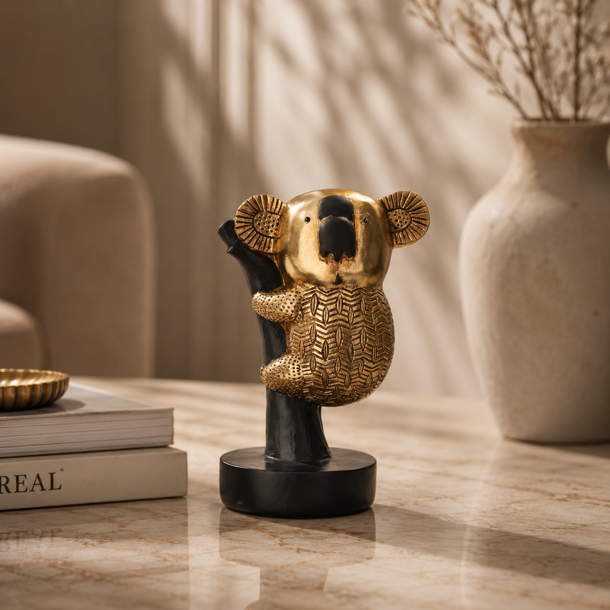 Karaca Home Koala Figurine Natural, 300.23.01.0335