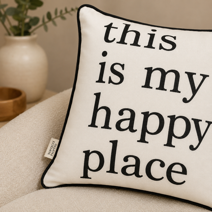 Karaca Home Happy Place Filled Cushion 43 x 43 cm, 153.09.01.6399