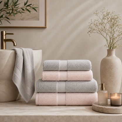 Karaca Sarah Anderson Alven 4-Piece Bath Set