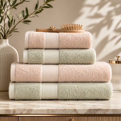 Karaca Sarah Anderson Alven 4-Piece Bath Set