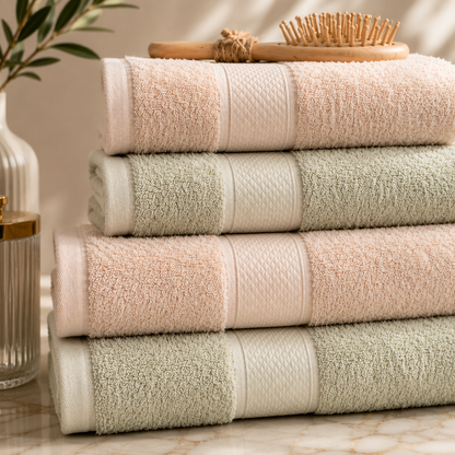 Karaca Sarah Anderson Alven 4-Piece Bath Set