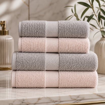 Karaca Sarah Anderson Alven 4-Piece Bath Set