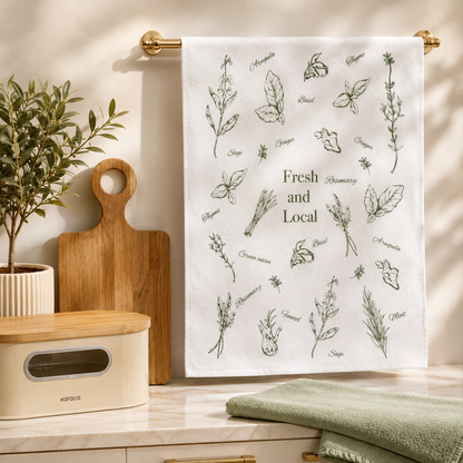 Karaca Home Fresh 2-Piece Kitchen Towel Set 40 x 60 cm, 8680214389133