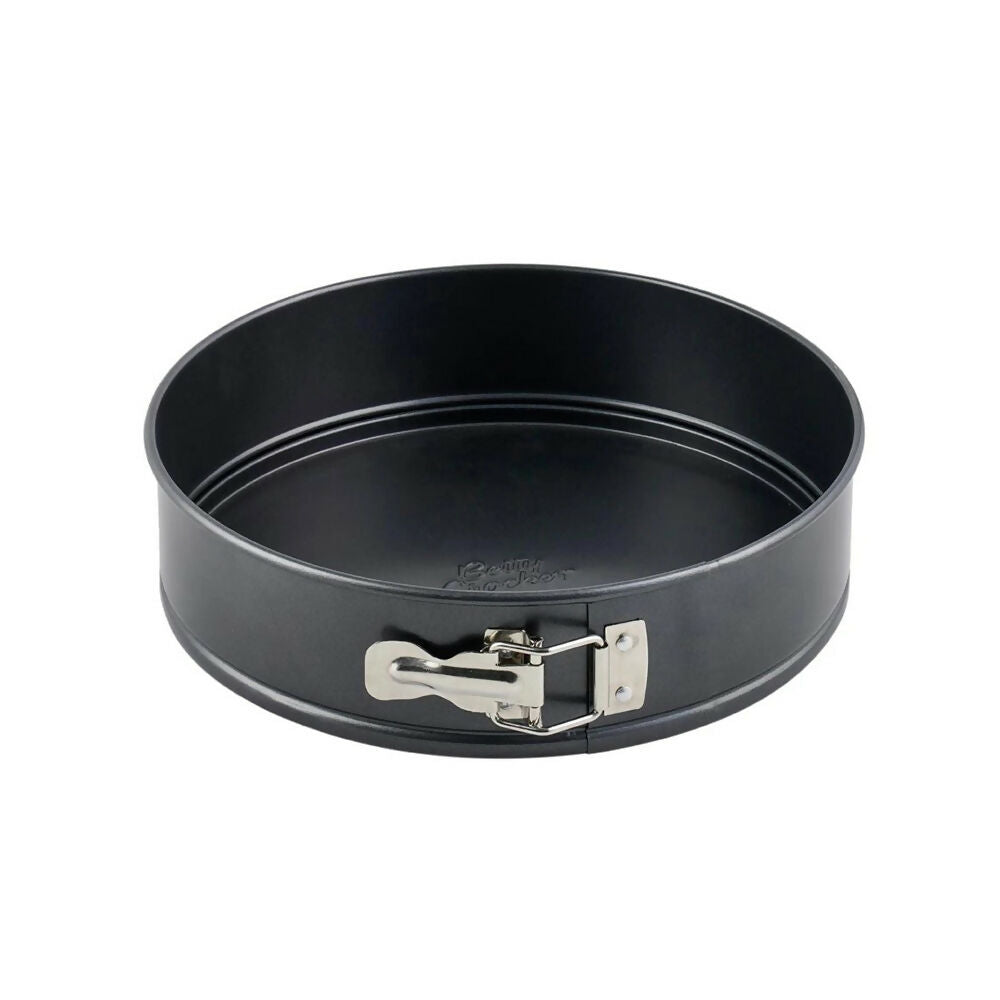 Betty Crocker Non-Stick Baking Springform With Durable Stainless Steel Lock & Removable Bottom, (28Cm-Thickness 0.4Mm) [Grey], BC1013