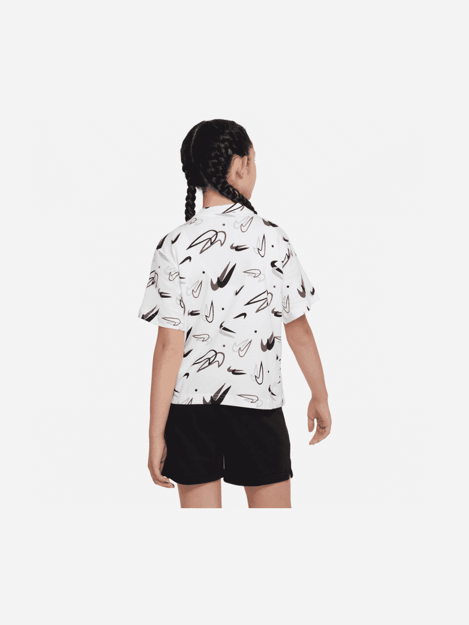 NIKE G NK NSW TEE BOXY SWOOSHFETTI