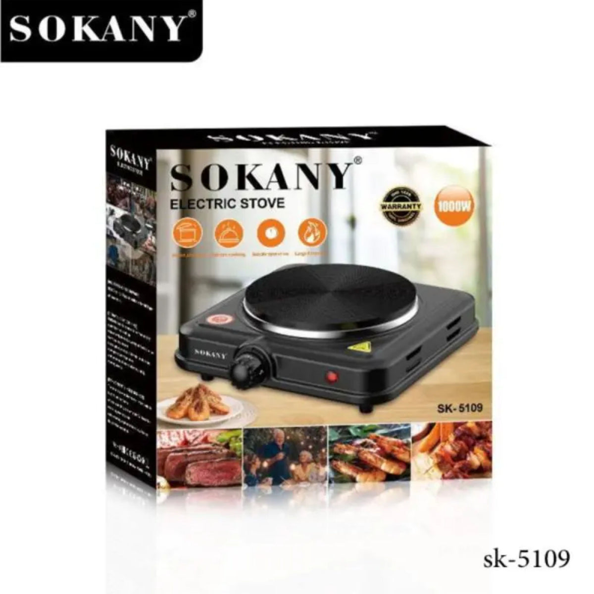 Sokany sk-5109 Multi-function Electric Stove Temperature Adjustable Household