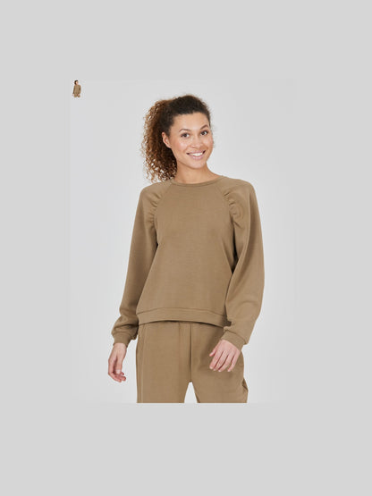 ATHLECIA JILLNANA W BALLOON SLEEVE SWEAT