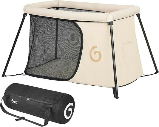 Babymoov, Moov & Sleep Travel Bed Sandstone
