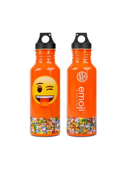 EMOJI WATER BOTTLE ORANGE