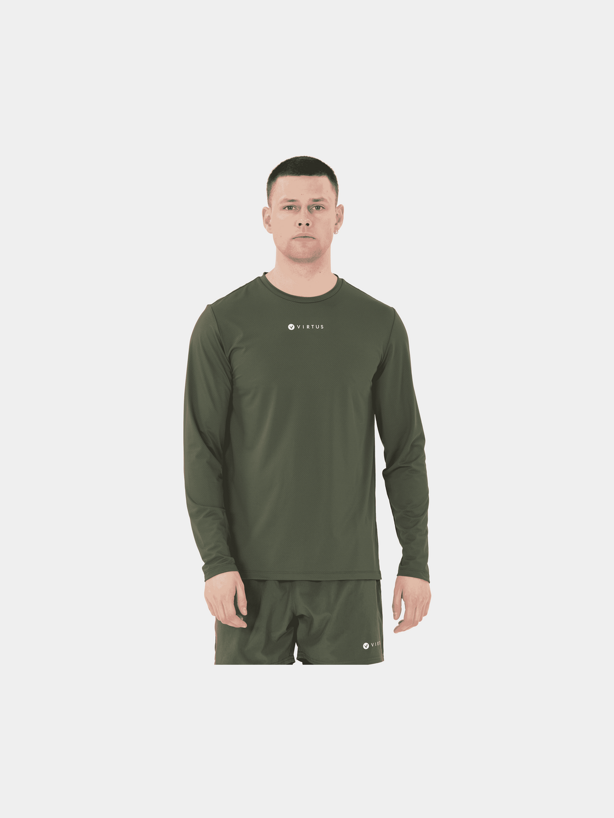 VIRTUS ROGER V2 M HYPERSTRETCH L/S TEE