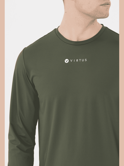VIRTUS ROGER V2 M HYPERSTRETCH L/S TEE