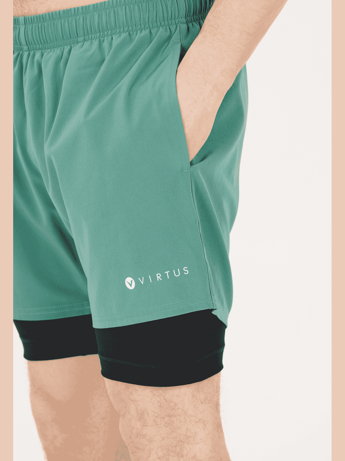 VIRTUS ZAYNE M 2-IN-1 SHORTS